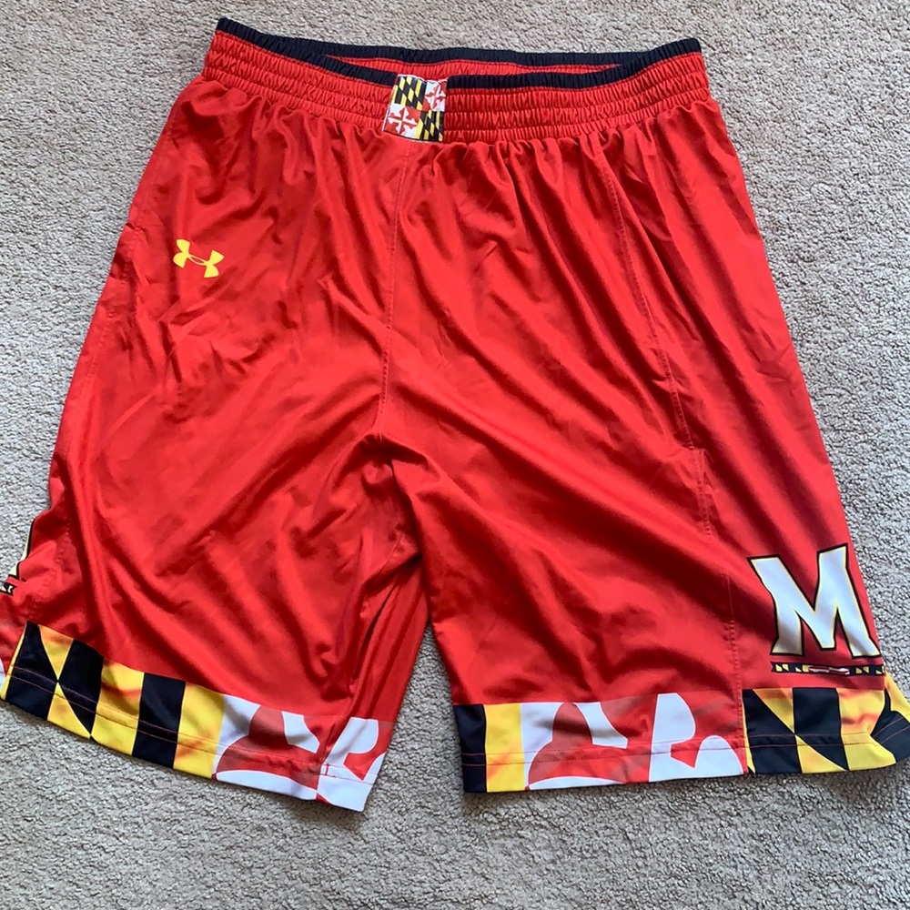 Maryland basketball shorts (Authentic)